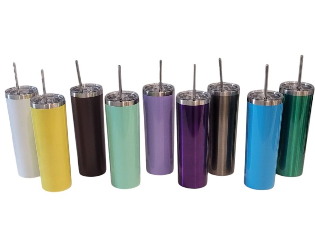 Platinum Lid Personalized Tumbler